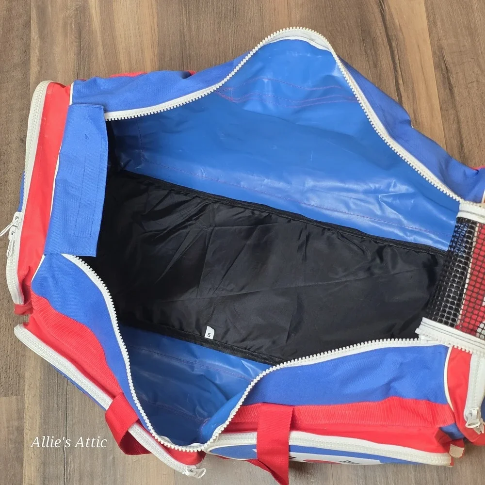 Taekwondo Black Belt Academy Duffle ATA Sparring Gear Bag Martial Arts 26x13